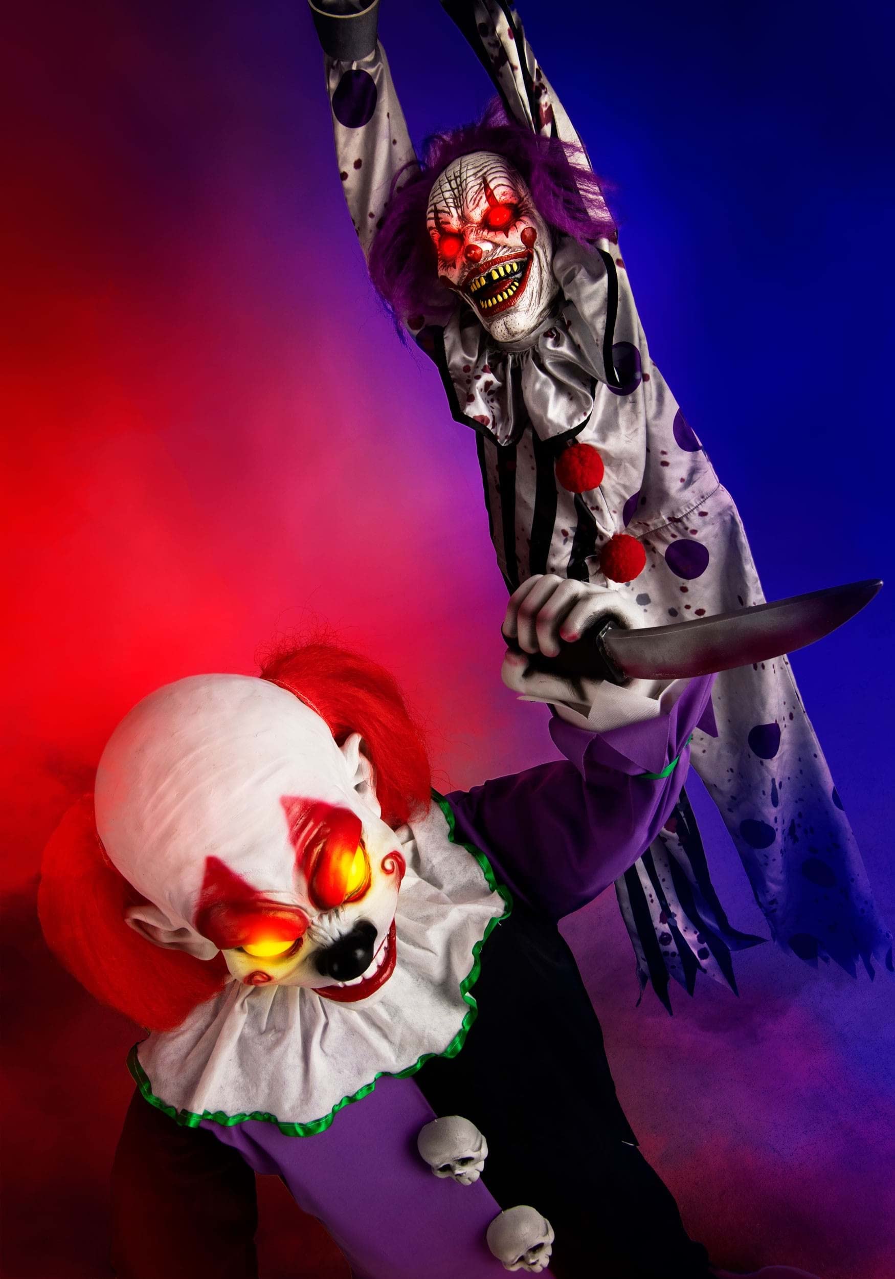 Fun Costumes Little Killer Clown Animatronic Decoration Standard