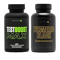 by V Shred Test Boost Max and Turmeric Black Bundle