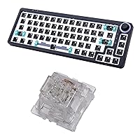 GK GAMAKAY Linear Mechanical Keyboard Crystal Switch and LK67 65% RGB Modular DIY Mechanical Keyboard