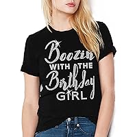 RhinestoneSash Its My Birthday Tshirt - Crystal Rhinestone Birthday Squad Shirts - Birthday Shirts for Women