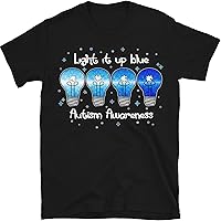 Light It Up Blue Autism Awareness Shirt, Autism Teacher Shirt, Autism Puzzle Shirt, Autism Support, Autistic Shirt, Teaching Autism Shirt