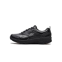 Skechers Mens Go Run Consistent Leather Cross training Tennis Shoe Sneaker With Air Cooled Foam