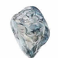 Natural Loose Rough Blue Color Diamond 1.48 CT 6.85 MM Rough Irregular Cut Diamond KDL2348