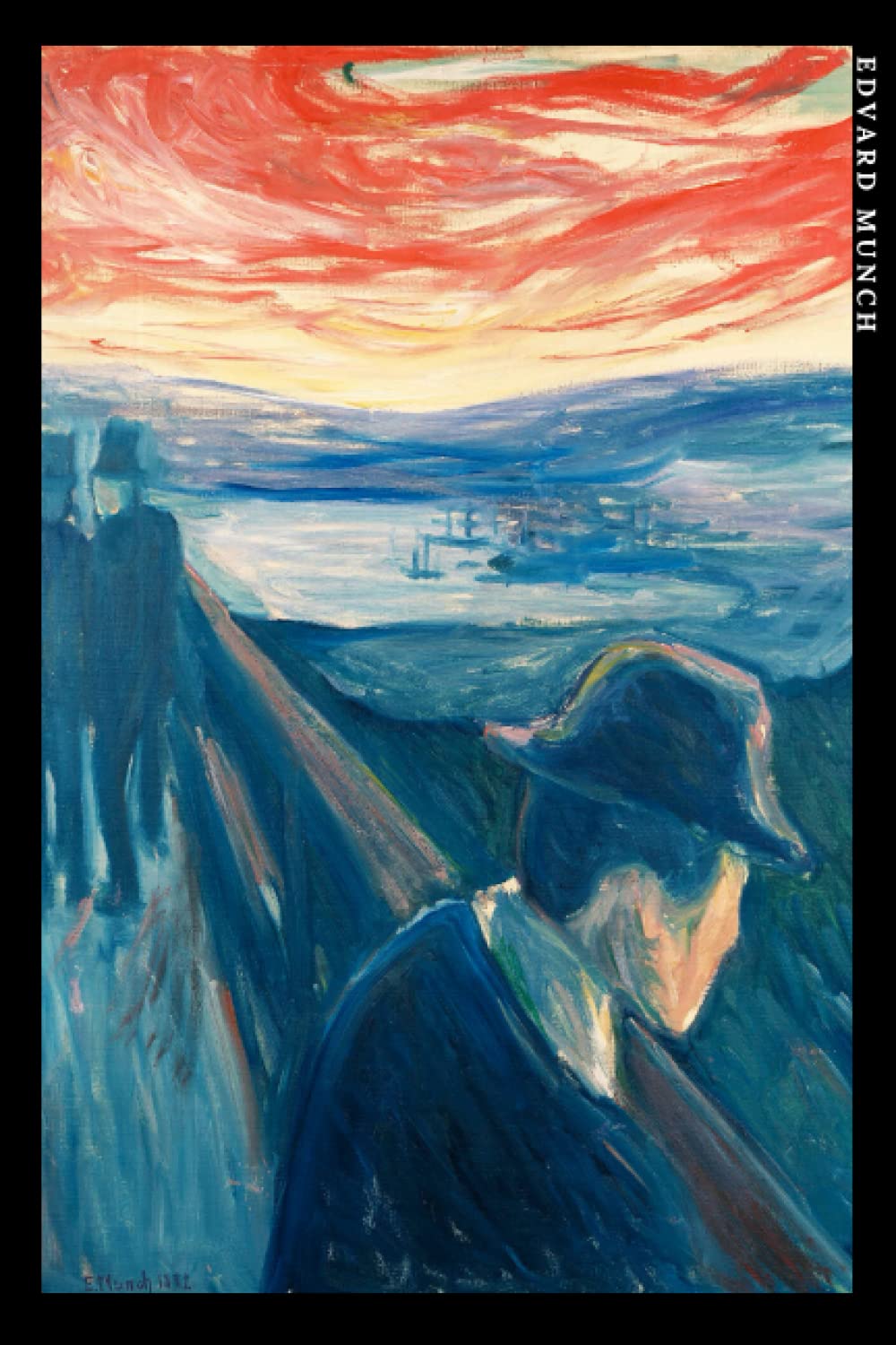 Edvard Munch: Disperazione. Quaderno elegante per gli amanti dell'arte. (Italian Edition)