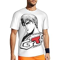 Anime Great Teacher Onizuka T Shirt Boy's Summer O-Neck Shirts Casual Short Sleeves Tee