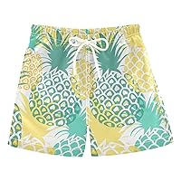 Boys Swim Trunks for 2-14 Years Swim Beach Shorts Baby Kids Swimwear Board Shorts Bathing Suit Hawaii Beach Essentials