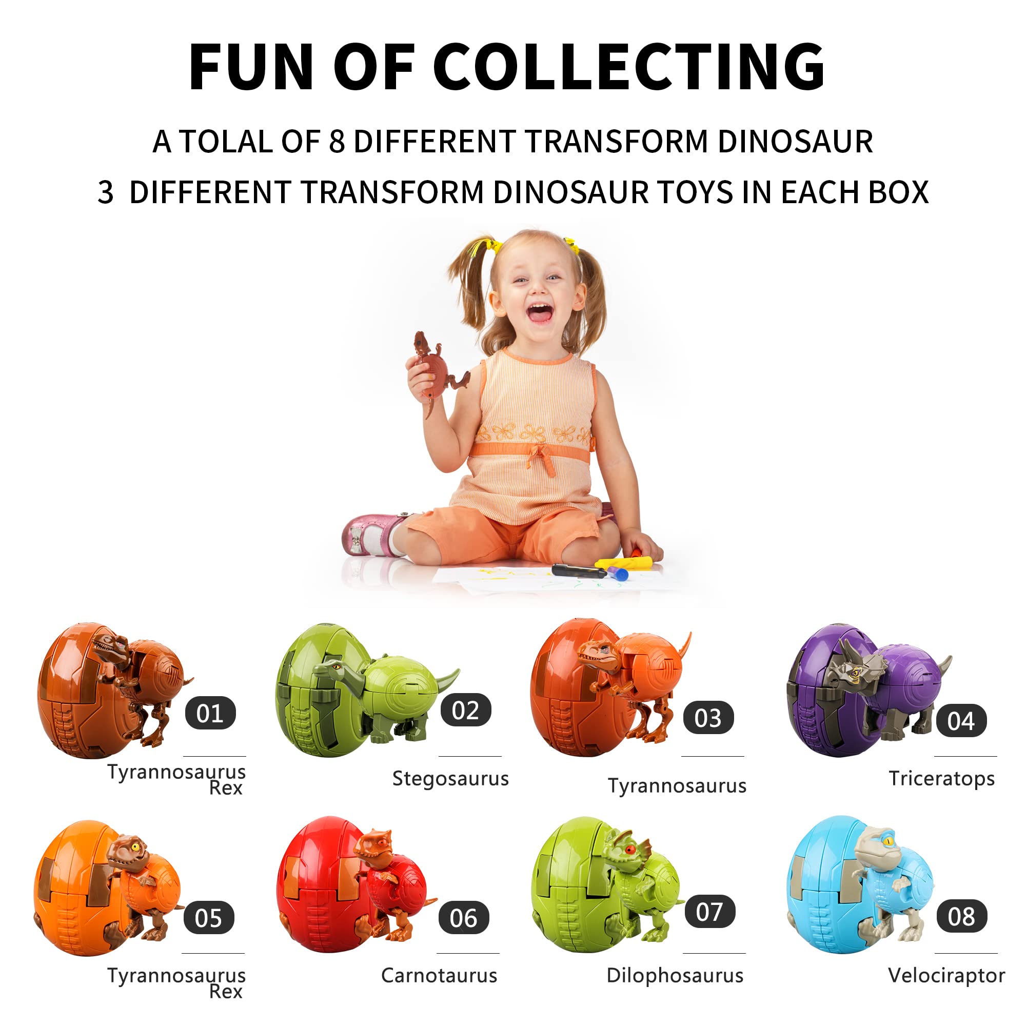 YULONG Lab Bath Bombs for Kids with Toys Inside Surprise, Dino Egg Bath Bomb Kit with Dinosaur Toy Organic and Natural Bath Fizz Spa Bath Set Gift, for Birthday Easter Christmas Boys and Girls Gifts