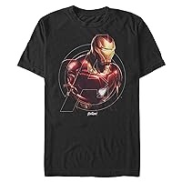 Marvel Big & Tall Iron Hero Men's Tops Short Sleeve Tee Shirt