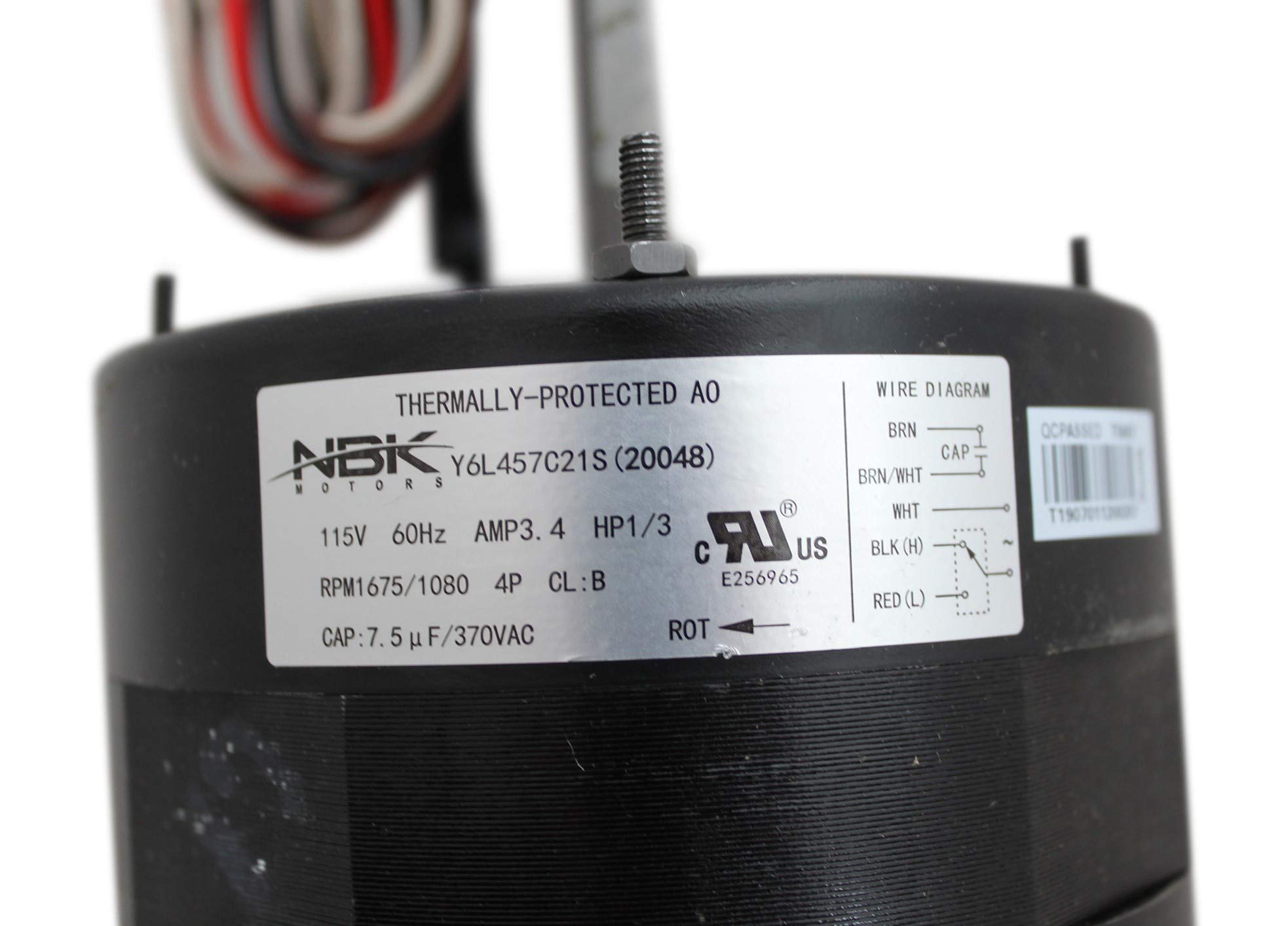 NBK 20048 Air Conditioner Condenser Motor - D1092