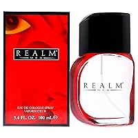 Realm By Erox Corporation For Men. Eau De Cologne Spray 3.4 Oz, RED