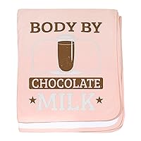 CafePress Body by Chocolate Milk Chocomilk Love Baby Blanket, Super Soft Newborn Swaddle
