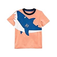 Carter's Baby Boys' Neon Shark Jersey Tee