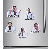Funny Refrigerator Magnets, 5Pcs Dr.Now Weight Loss Fridge Magnets You Not Gonna Starve Phrase Quote Word Magnet Stickers Set Diet Aid Motivational Inspirational Gifts for Kitchen Office