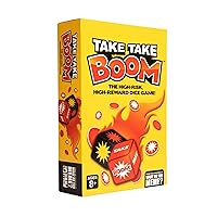 Take Take Boom: The High-Risk, High-Reward Family Dice Game by What Do You Meme?® for 3 + players