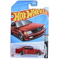 Hot Wheels '89 Mercedes Benz 560 Sec AMG, HW Modified 8/10 [red] 82/250