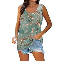 Plus Size Tank Tops for Women Trendy Summer 2023 Sleeveless Henley T-Shirts Tops Casual Button Down Tunics Shirts