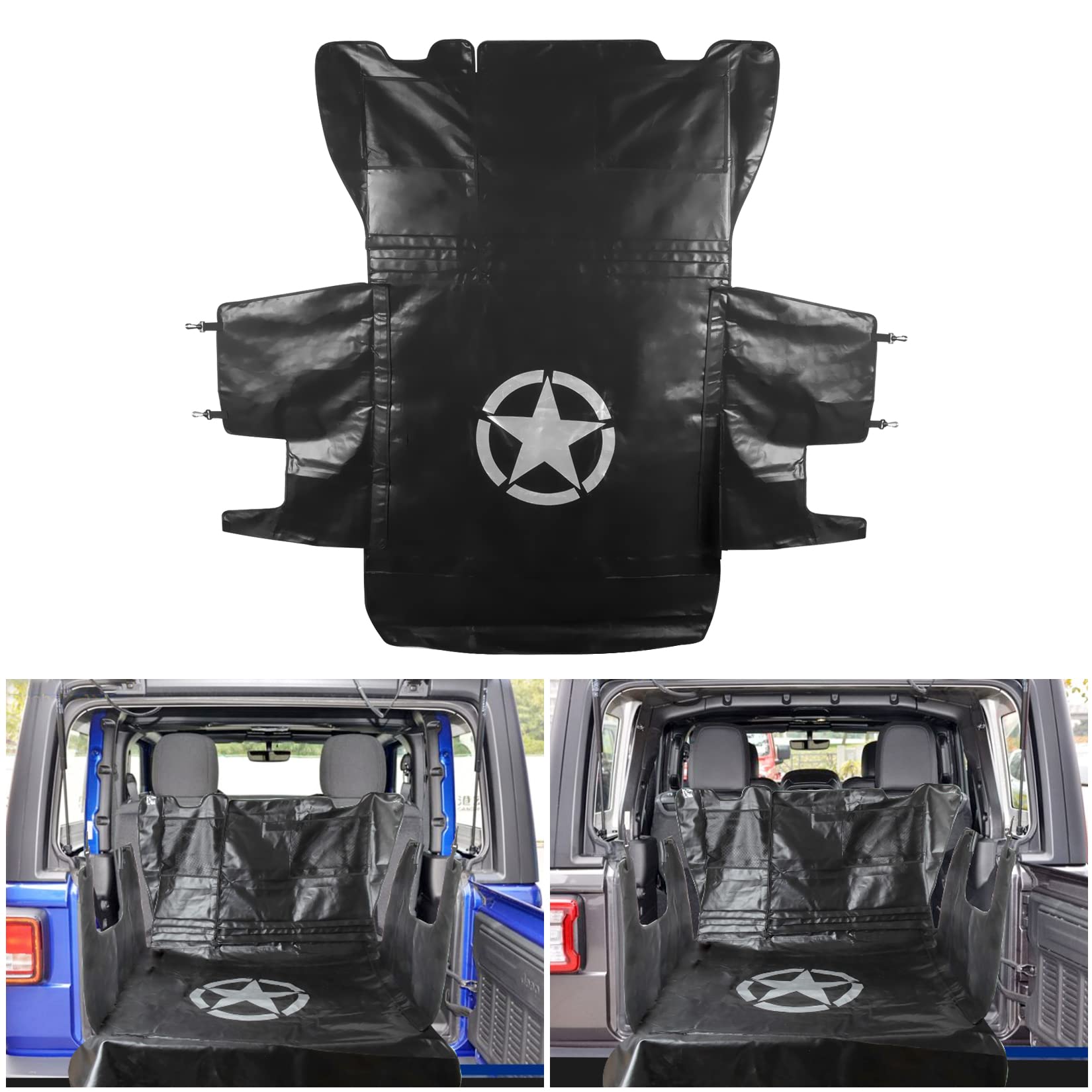 Mua Car Rear Cargo Cover Pet Mat Trunk Puppy Waterproof Heavy Duty Non-Slip  Rear Mat Seat Cover for Jeep Wrangler JK 2007-2017/JL 2018-2019 trên Amazon  Nhật chính hãng 2023 | Fado