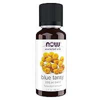 NOW Essential Oils, Blue Tansy Oil Blend, Soothing and Calming with a Sweet and Fresh Aroma, 1-Ounce
