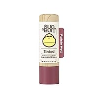 Sun Bum Tinted Lip Balm Raisin Hell | SPF 15 | UVA/UVB Broad Spectrum Protection | Sensitive Skin Safe | Paraben Free | Ozybenzone Free | 0.15 Oz