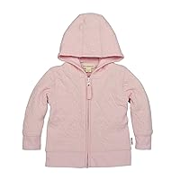 Burt's Bees Baby unisex-baby Sweatshirts, Lightweight Zip-up Jackets Hooded Coats, Organic Cotton