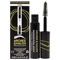 Arches & Halos Arches and Halos Mini Natural Hold Brow Gel - Clear Brow Gel Women 0.08 oz