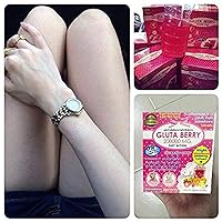Gluta Berry 200000 mg Drink Punch Whitening Skin Fast action 10pcs./Box.