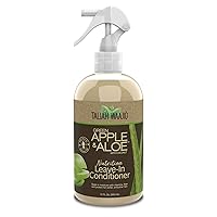 Green Apple & Aloe Nutrition Leave-In Conditioner with Coconut | Curl Moisturizer Vitamins, Fiber, and Protein Formula | Softer, Smoother Hair Treatment for Thick Curly Hair -12oz (U008)