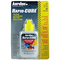 KORDON Rapid CURE # 37911 Ich & Parasite Treatment, 0.75 Ounce