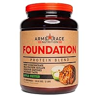 Arms Race Nutrition Foundation Protein Blend - 32 oz. (2 lbs) (Apple Fritter)