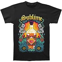 Sublime Men's Sun Bottle Slim Fit T-shirt Small Black