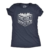 Womens The Book was Better Tshirt Funny Reading Movie Tee