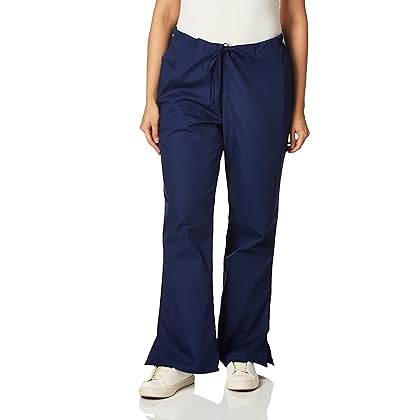 Scrub Pants for Women Workwear Originals Drawstring Waist with Flare Leg 4101