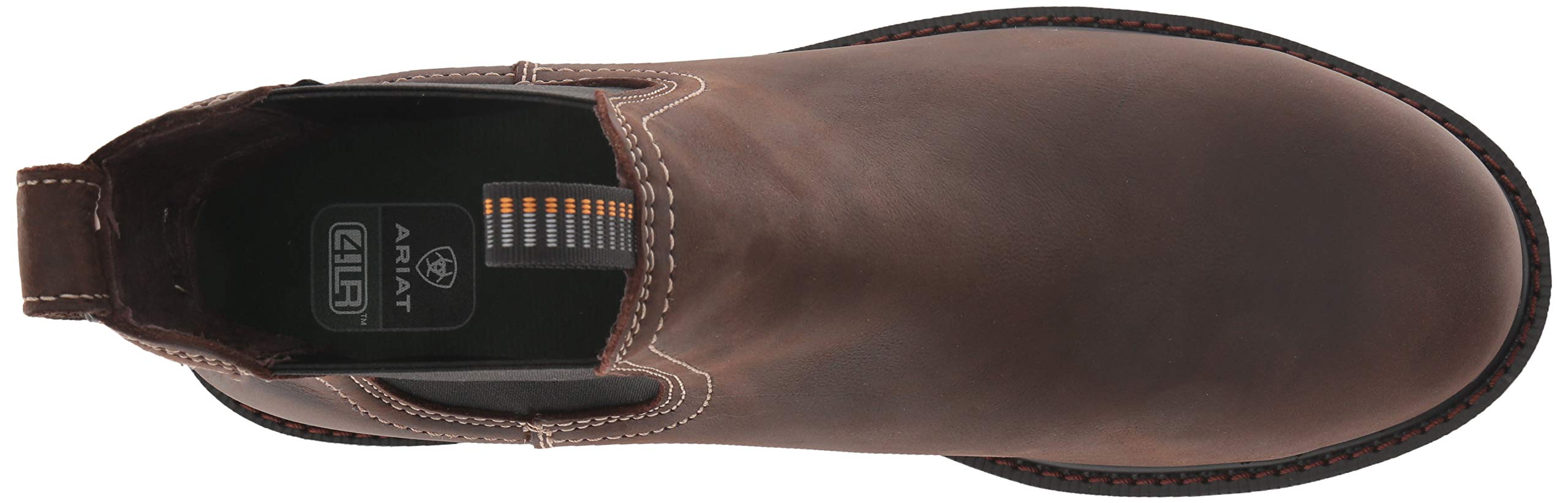 Ariat Groundbreaker Chelsea Waterproof Steel Toe Work Boot – Men’s Leather Boots
