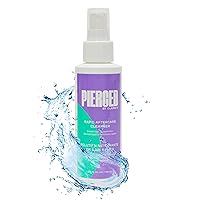 Claire’s 3.4 Fl Oz Rapid 3 Week Aftercare Ear Piercing Spray Solution – Avoid Infections on Pierced Ears, Nose Piercings, and Belly Button Piercings – Ideal Hole Cleaner for Piercings