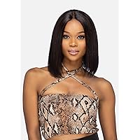 Vivica A. Fox STANA, Remi Natural Human Hair, Hand-tied HD Lace Front, color 1 Jet Black