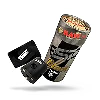 RAW Black King Size Cones 100 Pack + RAW Magnetic Snuffer