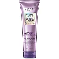 L’Oréal Paris Moisture Sulfate Free Conditioner, Hair Care for Color-Treated Hair with Rosemary Botanicals, EverPure, 8.5 Oz (Packaging May Vary)