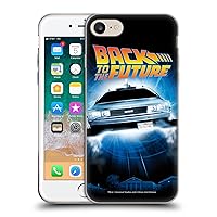 Head Case Designs Officially Licensed Back to The Future Fly I Key Art Soft Gel Case Compatible with Apple iPhone 7/8 / SE 2020 & 2022