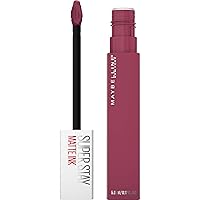Super Stay Matte Ink Liquid Lipstick Makeup, Long Lasting High Impact Color, Up to 16H Wear, Savant, Rose Pink, 1 Count