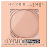 Maybelline New York Color Tattoo 24 Hour Longwear Cream Eyeshadow Makeup, V.I.P, 0.14 Ounce