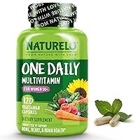 One Daily Multivitamin for Women 50+ (Iron Free) - Menopause Support for Women Over 50 - Whole Food Supplement - Non-GMO - No Soy - 120 Capsules - 4 Month Supply
