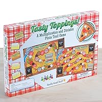 Really Good Stuff Tasty Toppings! A Multiplication and Division Trail Game - 1 Game - Grades 3-5
