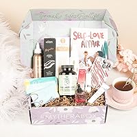 Self Love Box - Treat Yourself with 8 Wellness and Self Care Gifts for Women to Boost Happiness, Confidence and Fall in Love with Self Care
