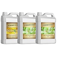Humboldts Secret Golden Tree - All-in-One Concentrated Additive - Vegetables, Flowers, Fruits, & More (16 oz) w/A & B Liquid Hydroponics Fertilizer - Nutrients for Outdoor, Indoor Plants (1 Gallon Se