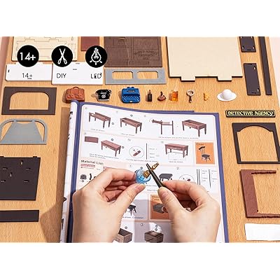 Rolife DIY Miniature Dollhouse Room Kit - Magic Potion Store Diorama Kit  DIY Crafts Hobbies for Women/Men Gifts for Teens Adults Home Decor