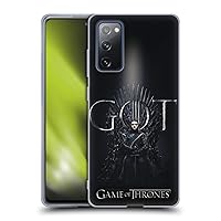 Head Case Designs Officially Licensed HBO Game of Thrones Arya Stark Season 8 for The Throne 1 Soft Gel Case Compatible with Samsung Galaxy S20 FE / 5G