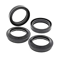 All Balls Racing 56-156 Fork Seal & Dust Seal Kit Compatible with/Replacement for Yamaha FZ6R 2009-2015, FZR1000 1994-1995