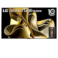 LG 97-Inch Class OLED M3 Signature Series, 4K Processor, Smart Flat Screen TV, with Wireless 4K Connectivity, Alexa Built-in (OLED97M3PUA, 2023 Model), Light Satin Silver