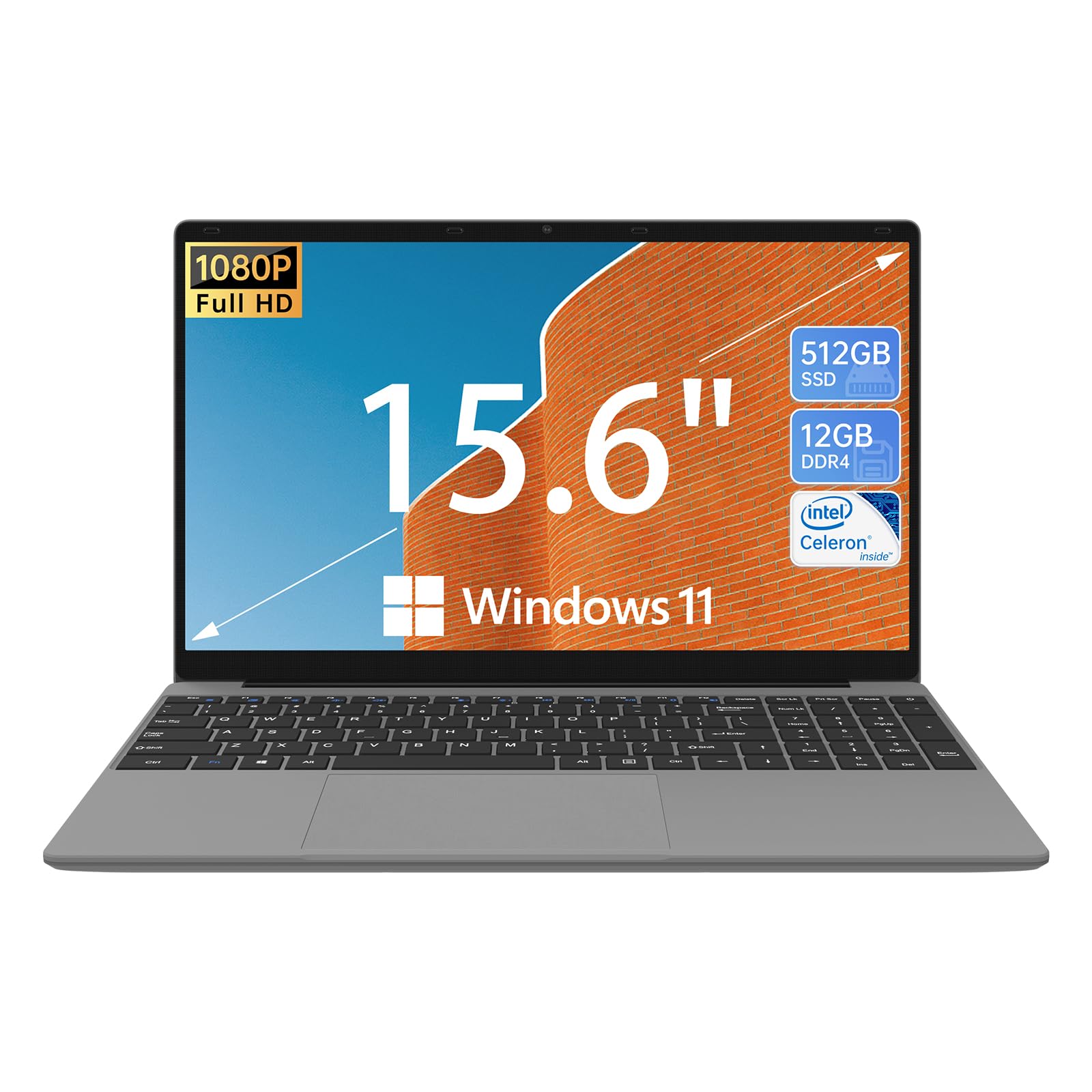 ApoloSign Laptop Computer, 15.6 Inches