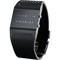 St. Leonhard W305HB Men's Digital Quartz Movement Watch with Plastic Strap, Strap.